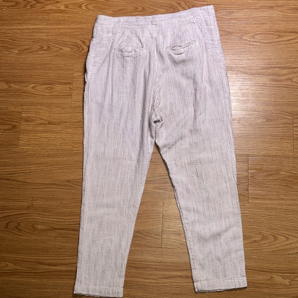 Free People Womens Light at Sunrise Cotton Knit Cropped Pants - Picture 8 of 9